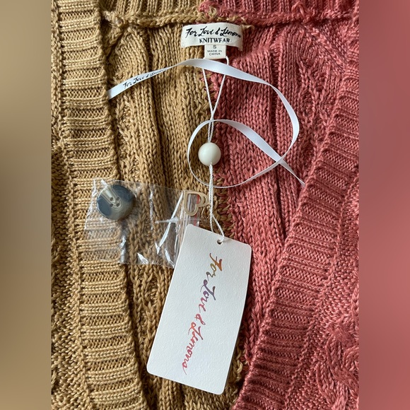 New! For Love & Lemons Sweater Cardigan - Picture 3 of 4